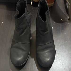 Sorel Black Ankle Boots